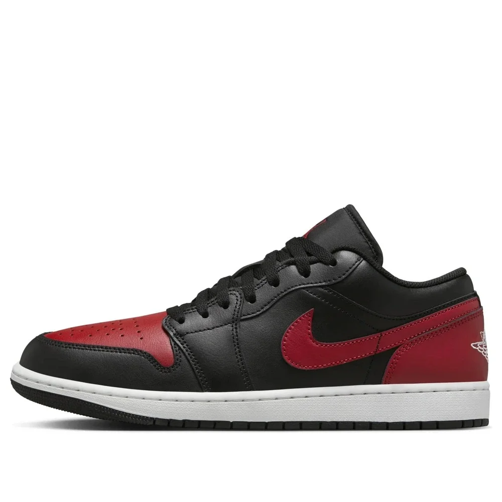 Size 14 -  [NEW] Men's Air Jordan 1 Low Shoes 'Black' 553558-067